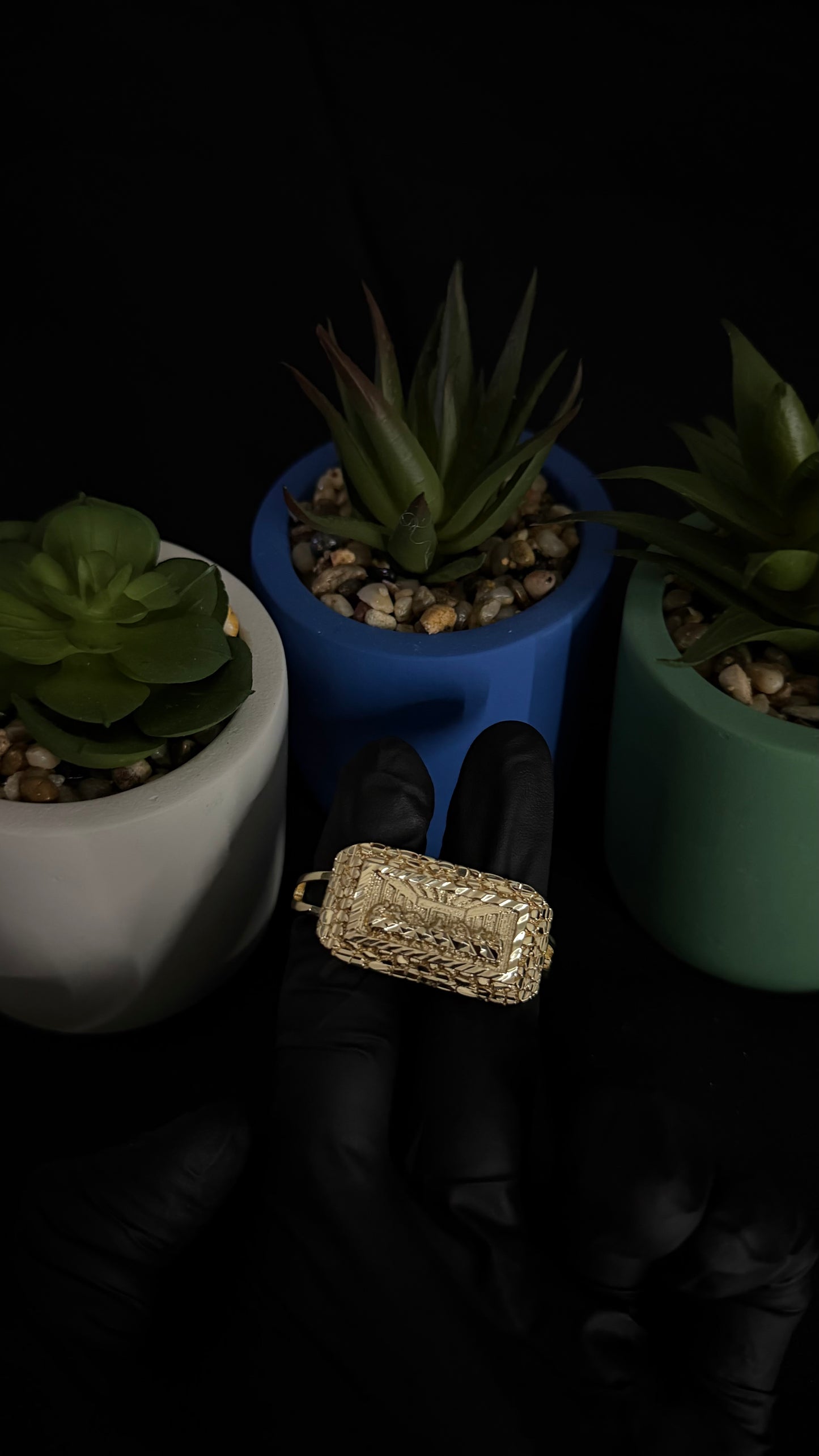 The Last Supper 2 Finger Nugget Ring