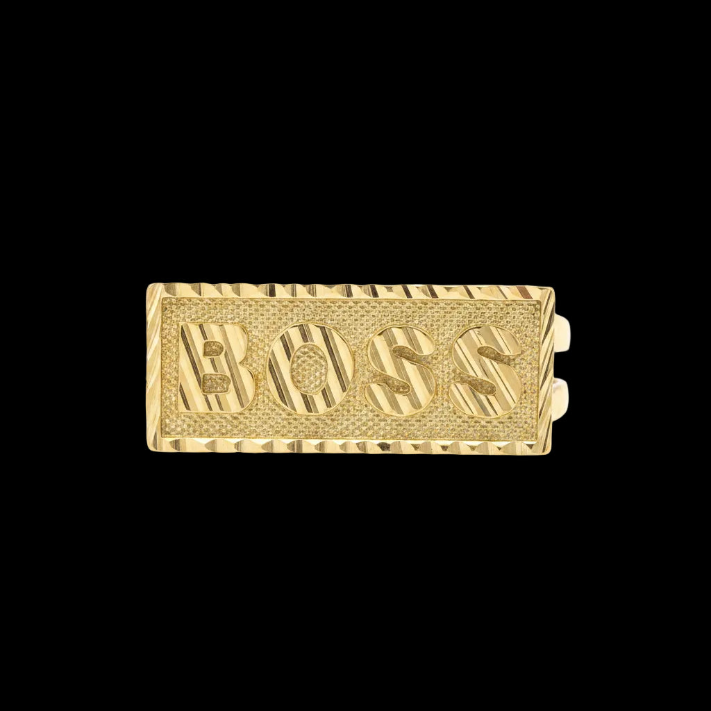 Boss 2 Finger Rectangle Ring
