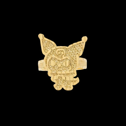 Kuromi Gold Filled Rolex Ring
