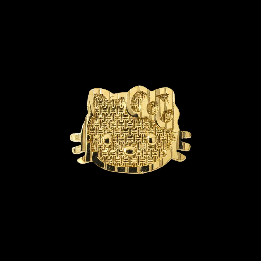 HK Face Gold Filled Rolex Ring