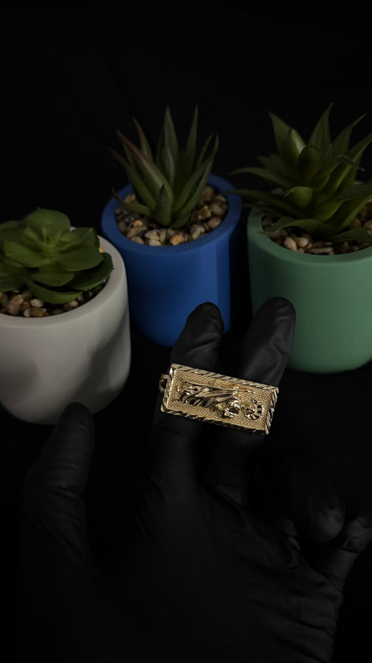 San Judas 2 Finger Ring