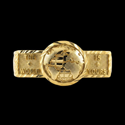 The World Is Yours 2 Finger Ring