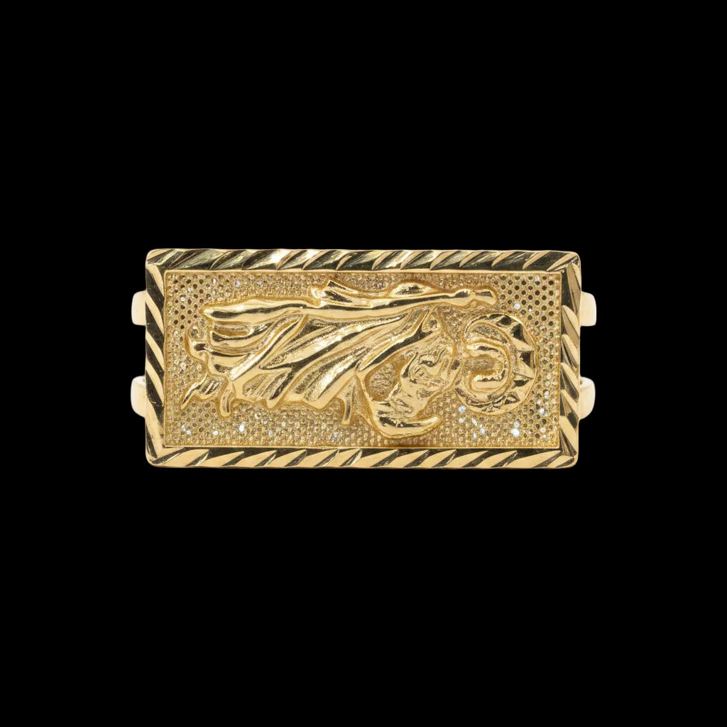 San Judas 2 Finger Ring