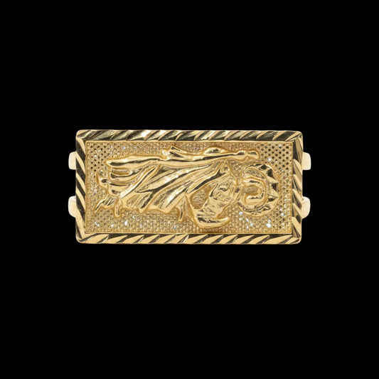 San Judas 2 Finger Ring