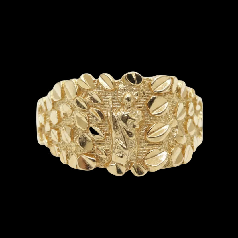 San Judas Nugget Ring