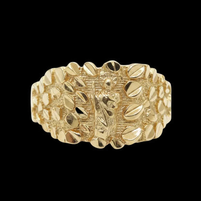 San Judas Nugget Ring
